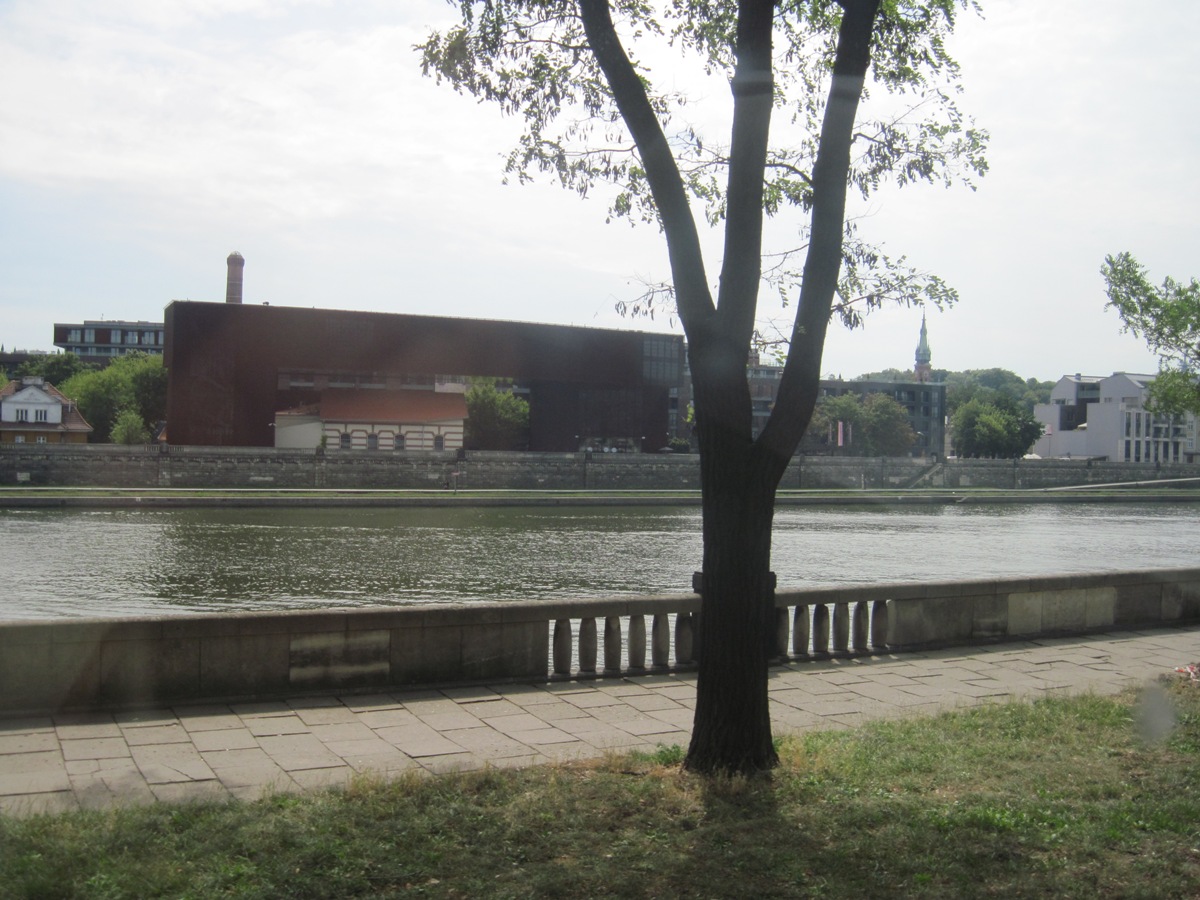 24-Cracovia-Veduta del fiume Vistola
